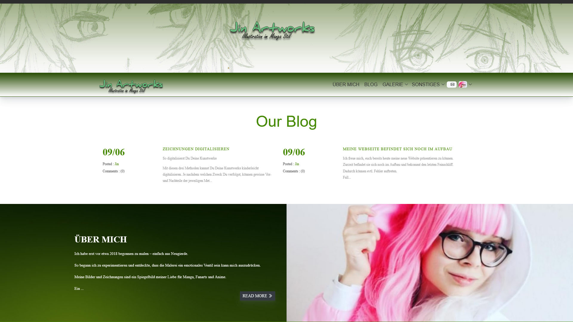Jin Artworks <small>(Illustration im Manga Stil)</small>
